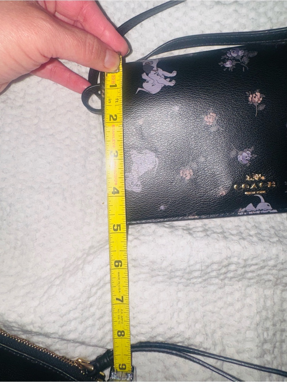 Coach 101 Dalmatian Crossbody and Wristlet Set. NWT vintage! - Picture 13 of 14